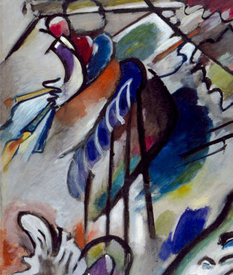 Vasily Kandinsky, Improvisation 28 : details