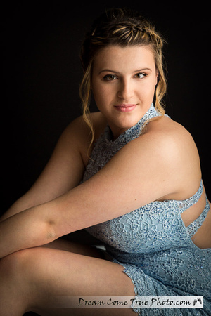 Dream Come True Photo: senior prom photo Freehold NJ glamorous and beautiful girl in a blue dress during a fun and memorable photographic experience creating timeless memories