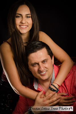 Dream Come True Photo, A Dream Photo, Elly Alena Dream father and daughter photograph taken during family session to capture the love of parents for their older teen siblings in Marlboro NJ